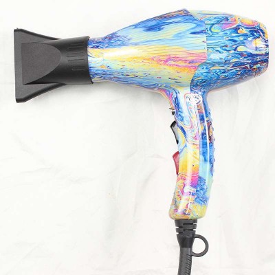 High-power professional colorful salon hair dryer Ionic cool shot funtion hair blow dryer