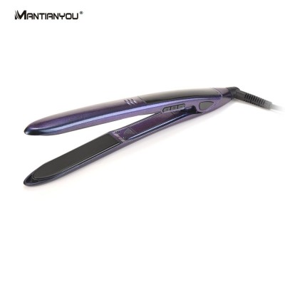 2019 Rhinestone plancha pelo hair straightener electric steam comb Ceramic Hair Straightener Brush